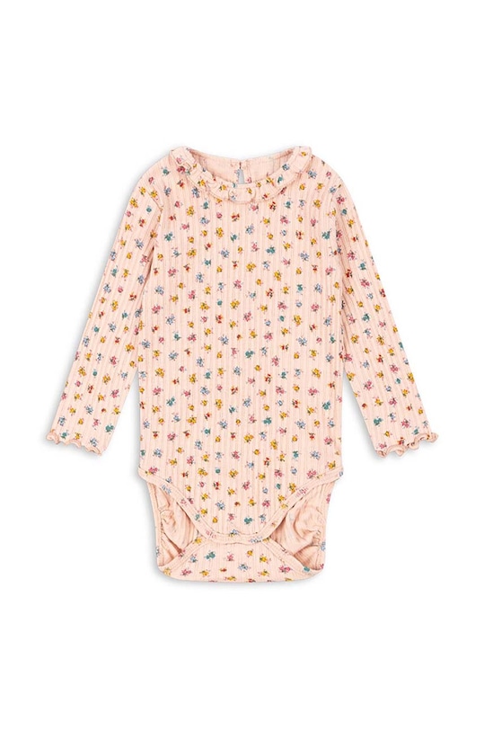 Kojenecké body Konges Sløjd NIA BODY GOTS Kojenecký výrobek oranžová KS101627