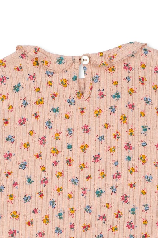 DÍVKA Kojenecké body Konges Sløjd NIA BODY GOTS KS101627 oranžová