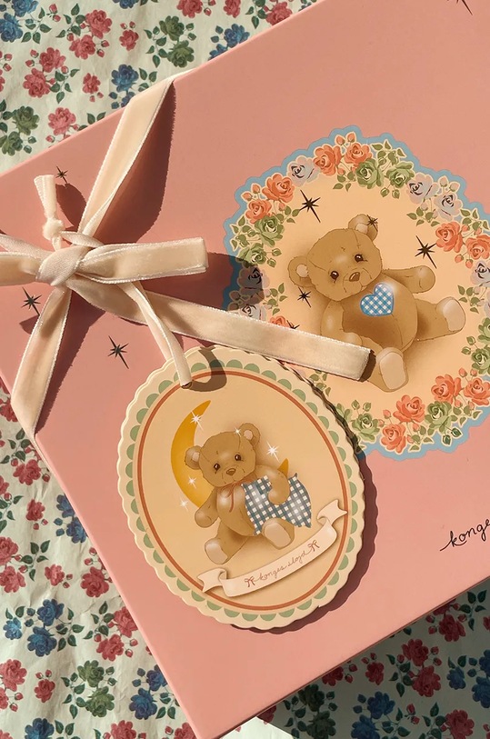 Detský bavlnený overal Konges Sløjd COTY PICOT GIFT SET KS101938