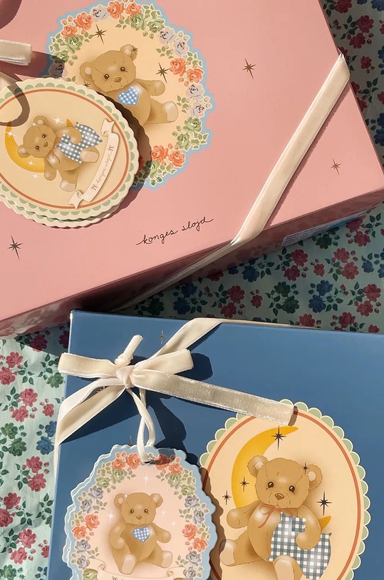 Detský bavlnený overal Konges Sløjd COTY PICOT GIFT SET KS101938