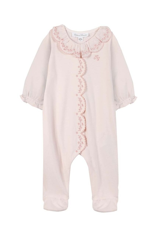 Bavlnené body pre bábätká Tartine et Chocolat TZ54170 ružová AW24