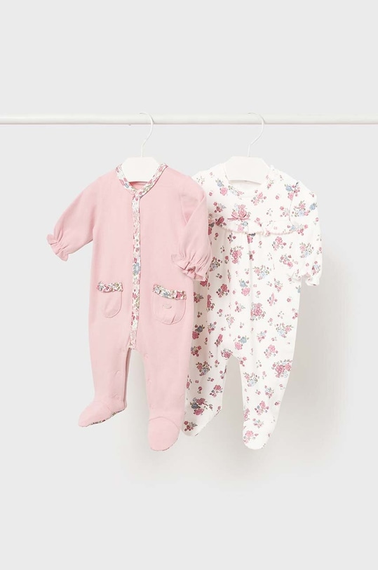 Dětský bavlněný overal Mayoral Newborn růžová 2778.2E.Newborn.9BYH