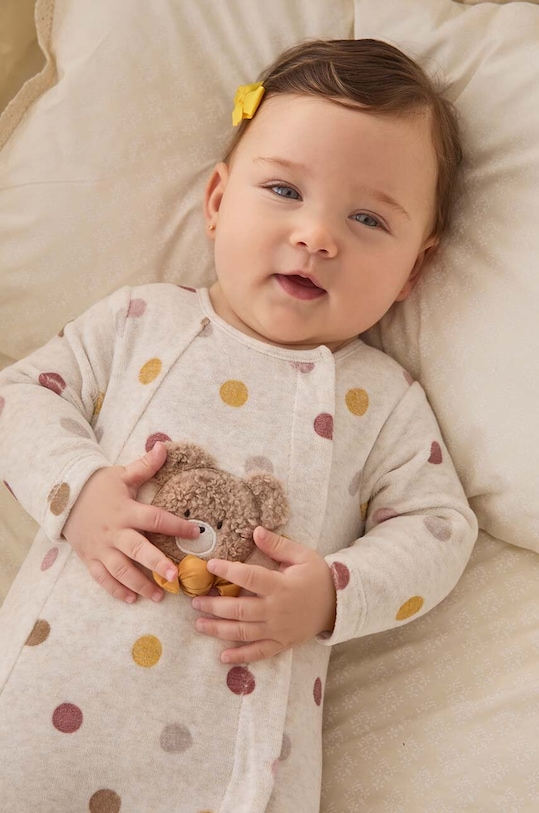 Detský bavlnený overal Mayoral Newborn biela 2779.2E.Newborn.9BYH