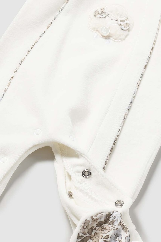 Detský bavlnený overal Mayoral Newborn 2779.2E.Newborn.9BYH béžová AW24