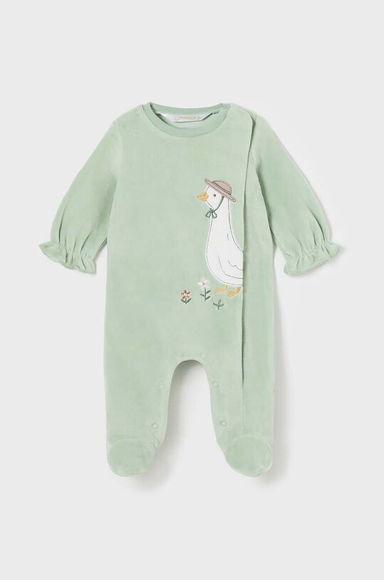 Pajac za dojenčka Mayoral Newborn 2-pack 2781.2K.Newborn.9BYH zelena AW24
