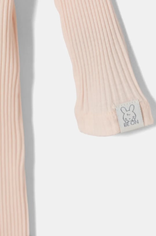 Dziewczynka United Colors of Benetton pajacyk niemowlęcy bawełniany 3FMG0T01Z.G.W.Seasonal pomarańczowy