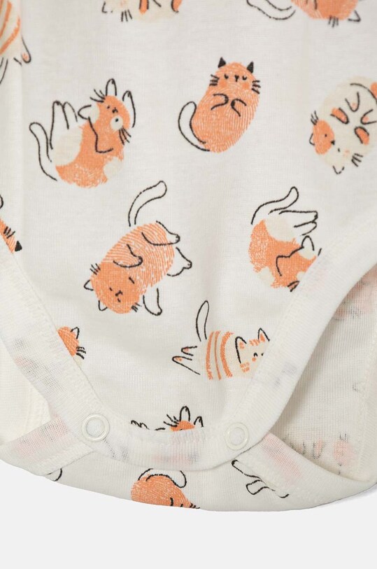 Детское боди из хлопка United Colors of Benetton 2 шт 3GI70B00R.G.W.Seasonal