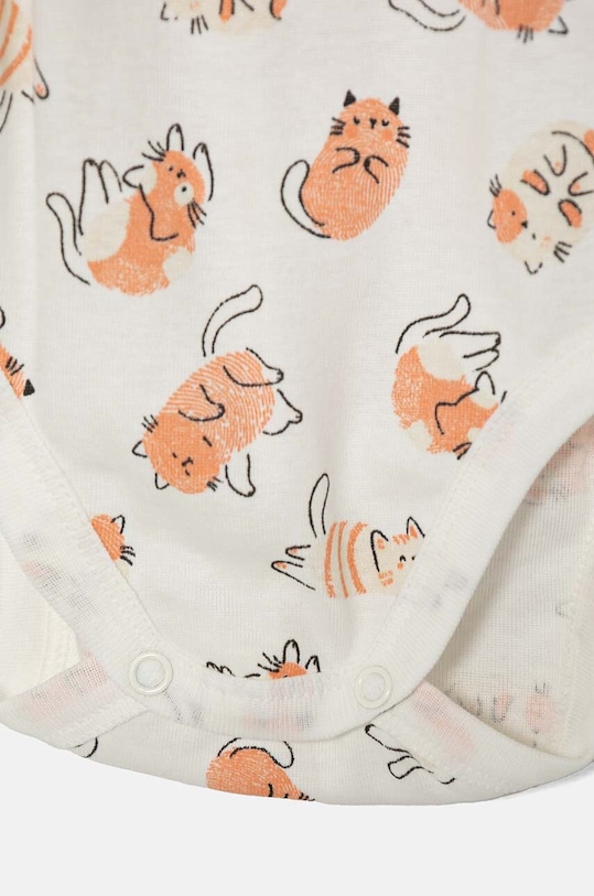 United Colors of Benetton body bawełniane niemowlęce 2-pack 3GI70B00R.G.W.Seasonal