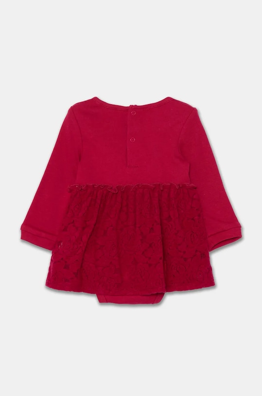 Guess body bawełniane niemowlęce S4BG04.KA6W4.9BYH różowy AW24