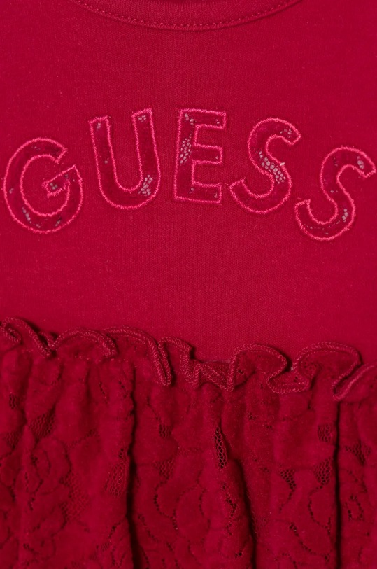 Dziewczynka Guess body bawełniane niemowlęce S4BG04.KA6W4.9BYH różowy