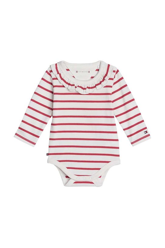 Bodi za bebe Tommy Hilfiger roza KN0KN01946.9BYH