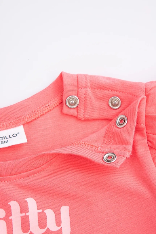 Fete Coccodrillo body bebe ZC4112101HGN roz