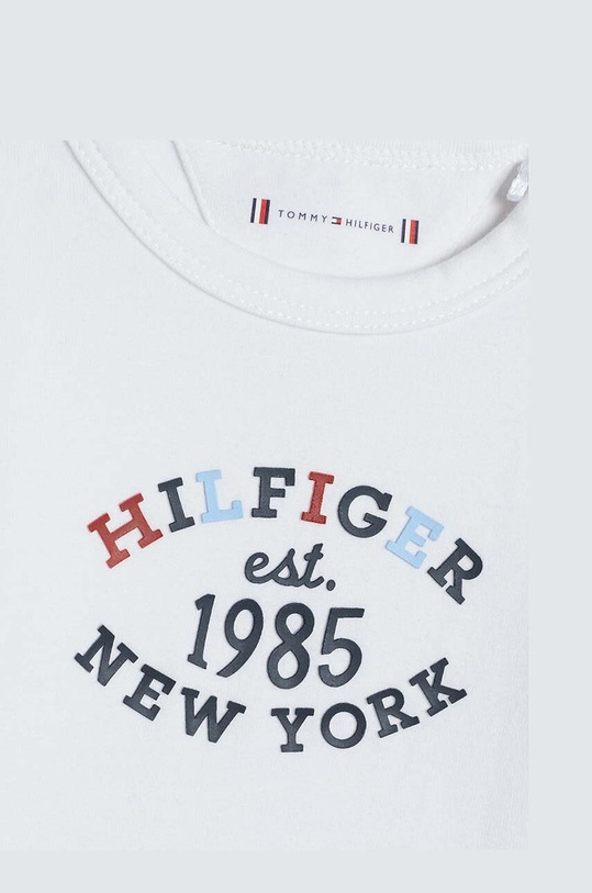 Chłopiec Tommy Hilfiger body niemowlęce KN0KN01867.9BYH biały