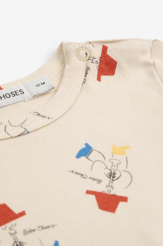Bobo Choses body niemowlęce Magic Flute beżowy 224AB002