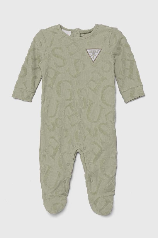 Pamučni kombinezoni za bebe Guess Gift Box zelena H4YW04.KBU64.9BYH