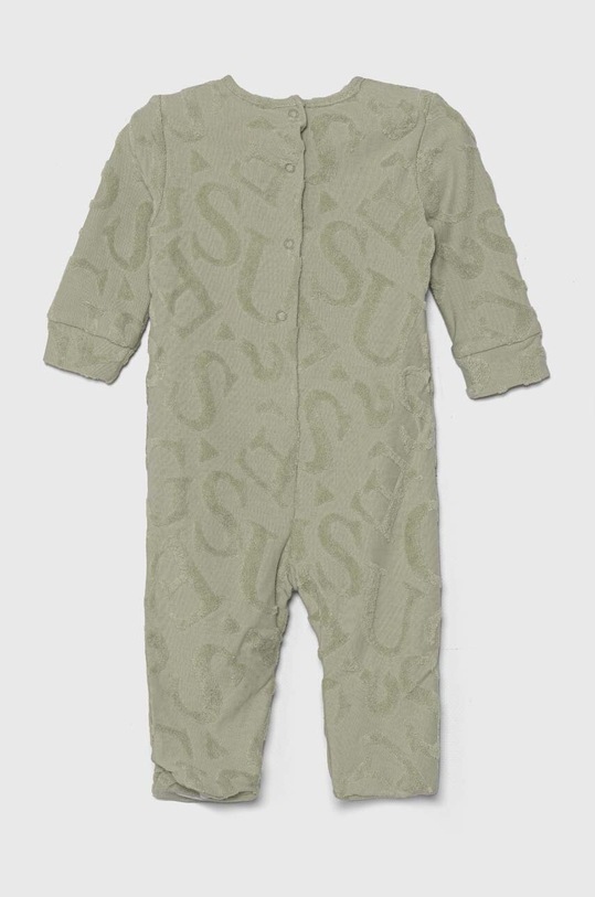 Pamučni kombinezoni za bebe Guess H4YW04.KBU64.9BYH zelena AW24