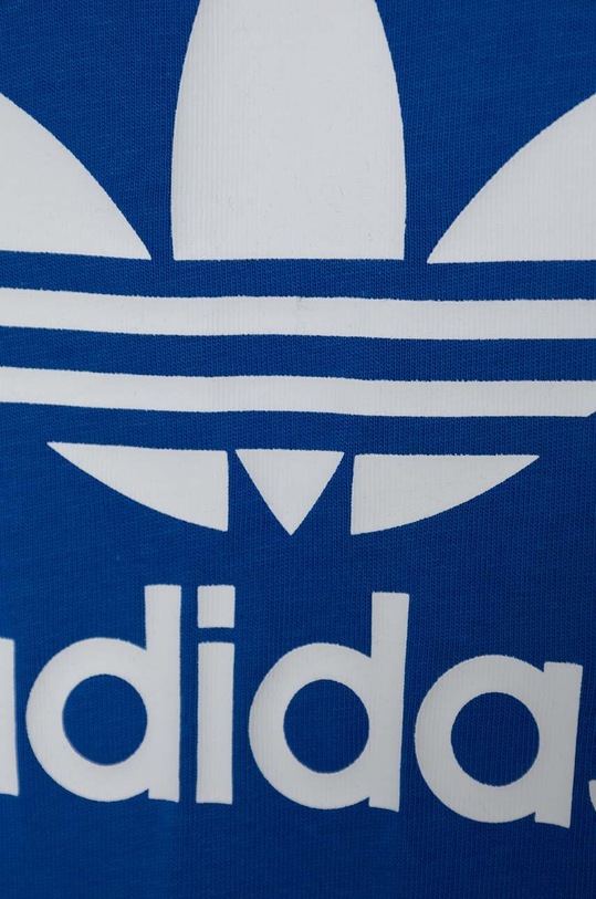 adidas Originals rampers bawełniany niemowlęcy GIFT SET niebieski IY0749