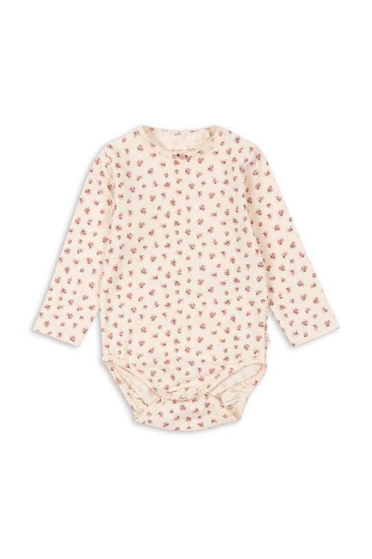 Bodi za bebe Konges Sløjd BASIC LS BODY GOTS Proizvod za bebe bež KS101413