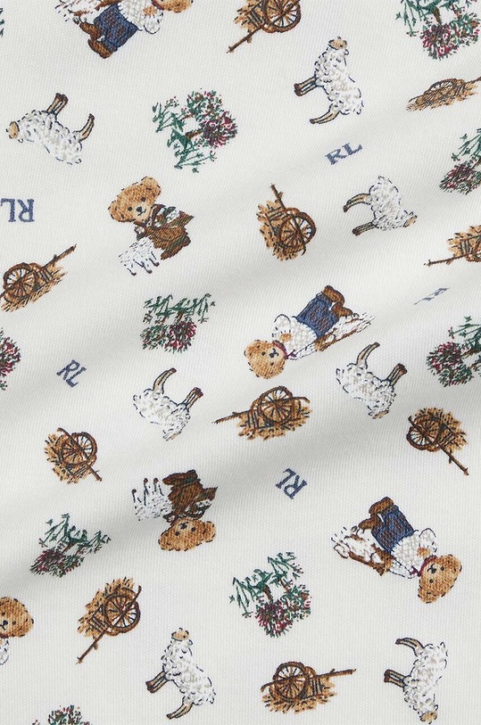 Κοριτσίστικα Βαμβακερά φορμάκια για μωρά Polo Ralph Lauren 2-pack 320952866001 λευκό