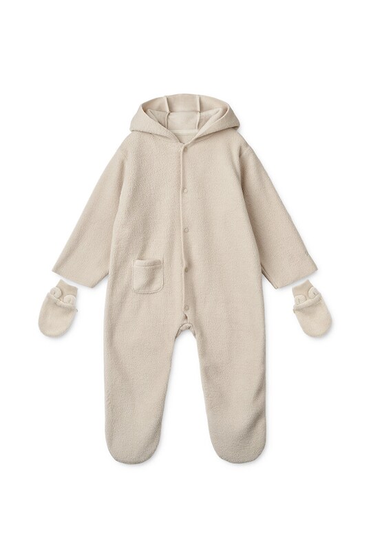 Liewood kombinezon niemowlęcy Magnolia Baby Jumpsuit LW19140 beżowy AW24