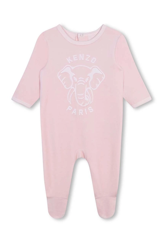 Chłopiec Kenzo Kids pajacyk niemowlęcy K60454.86 różowy