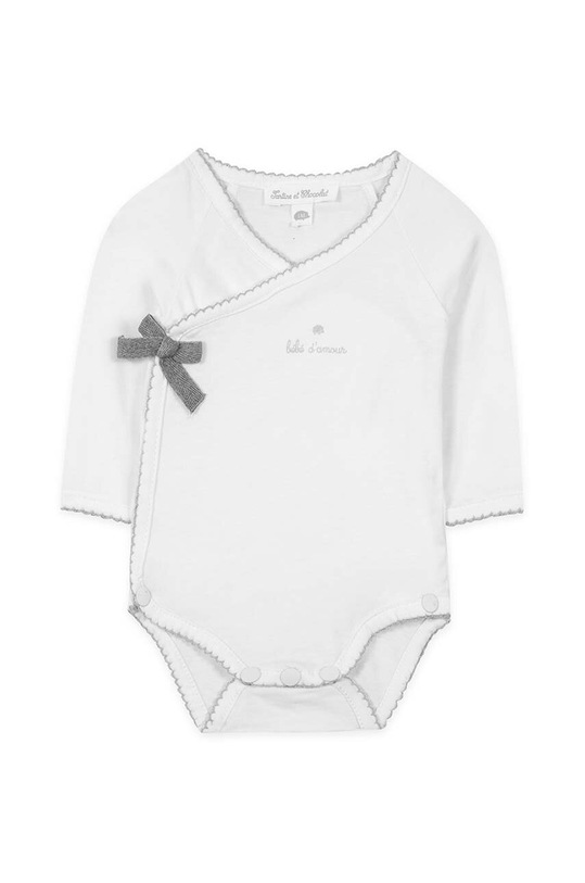 Tartine et Chocolat body bawełniane niemowlęce TZ11060 beżowy AW24