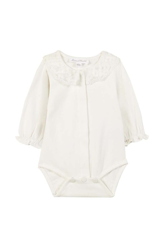 Kojenecké body Tartine et Chocolat TZ11050 bílá AW24