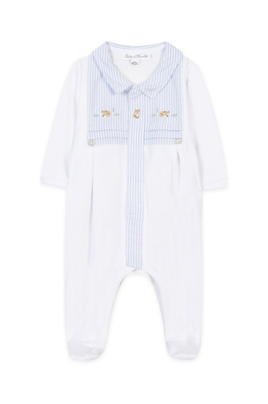 Βρεφικά φορμάκια Tartine et Chocolat TZ54120 λευκό AW24