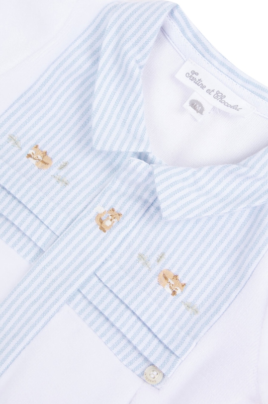 Tartine et Chocolat rampers niemowlęcy biały TZ54120