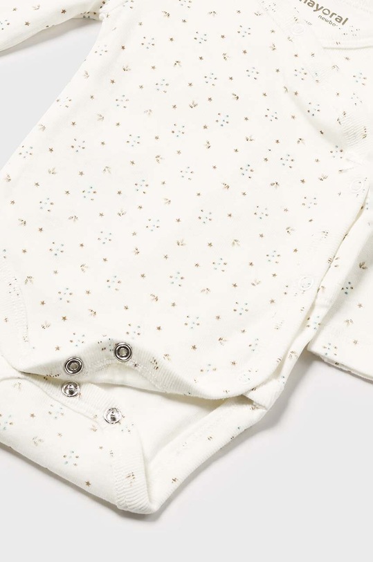 CHLAPEC Bavlněné kojenecké body Mayoral Newborn 2-pack 2775.2D.Newborn.9BYH béžová