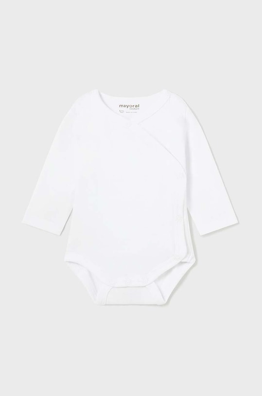 Bavlněné kojenecké body Mayoral Newborn Kojenecký výrobek bílá 2788.1A.Newborn.9BYH