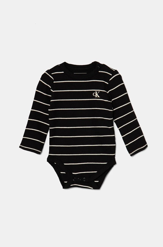 Calvin Klein Jeans body niemowlęce 2-pack IN0IN00245.9BYH beżowy AW24