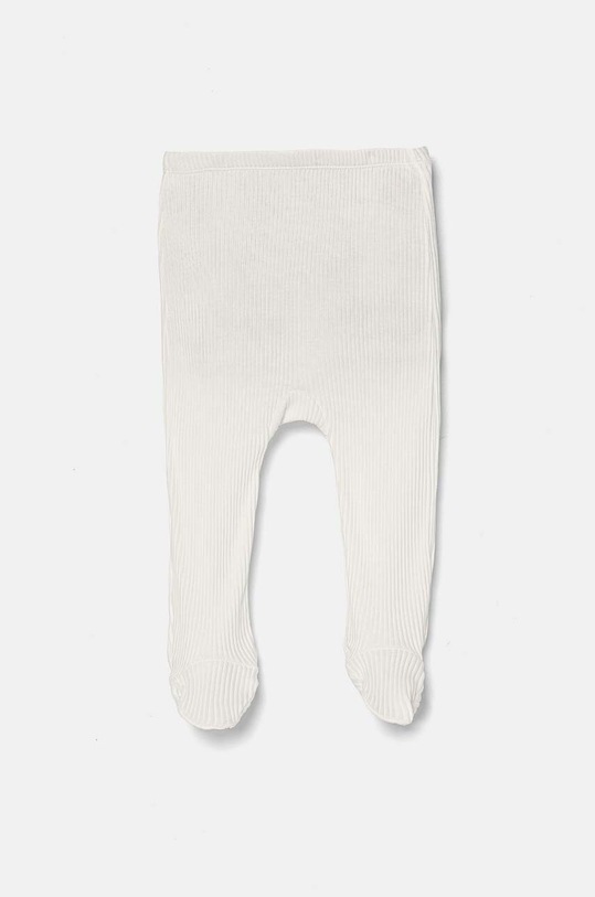 Băieți United Colors of Benetton salopete din bumbac pentru bebeluși 2-pack 3FMG0F008.W.Seasonal alb