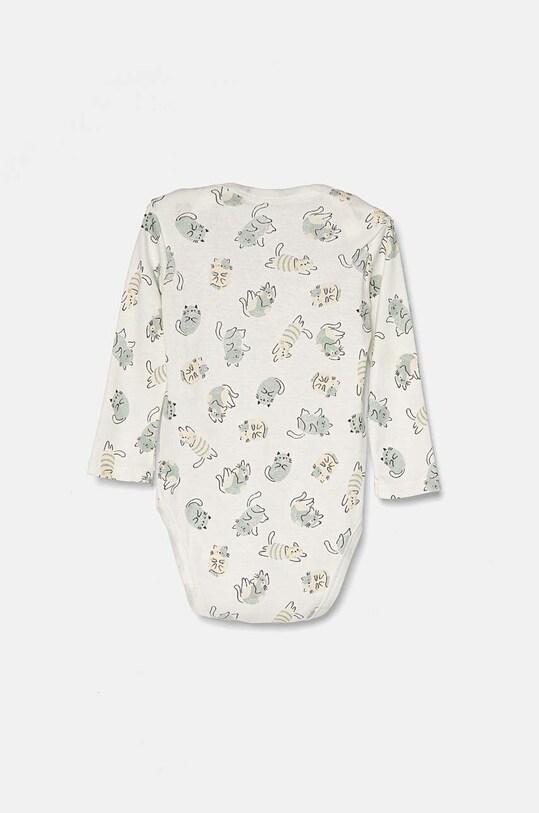 Pamučni bodi za bebe United Colors of Benetton 2-pack plava 3GI70B00R.W.Seasonal