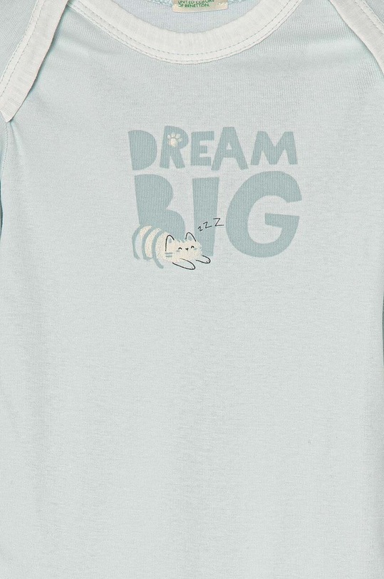 Pamučni bodi za bebe United Colors of Benetton 2-pack 3GI70B00R.W.Seasonal