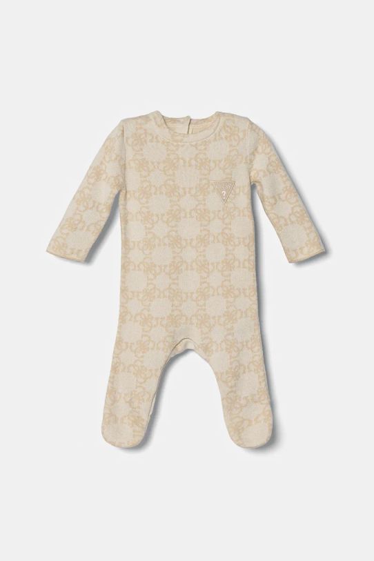 Kombinezon bez rukava za bebe Guess H4BW10.Z3HL1.9BYH bež AW24