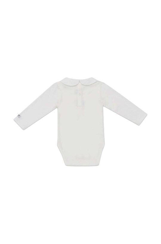Băieți Donsje body din bumbac pentru bebelusi Davo Bodysuit Koala 3030104. alb