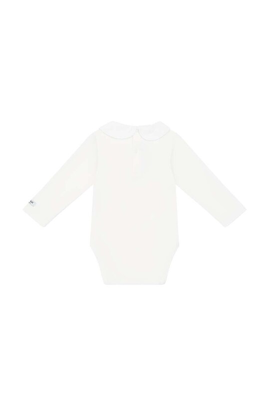 Хлопчик Дитяче бавовняне боді Donsje Davo Bodysuit Poodle 3030106. білий