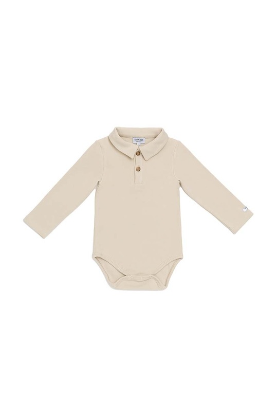 Donsje body niemowlęce Paulo Bodysuit 4090000. beżowy AW24