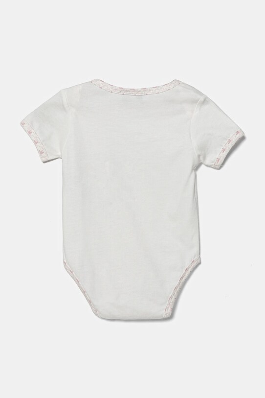 Deklice Bombažen body za dojenčka Emporio Armani 2-pack EY000010.AF10913 roza