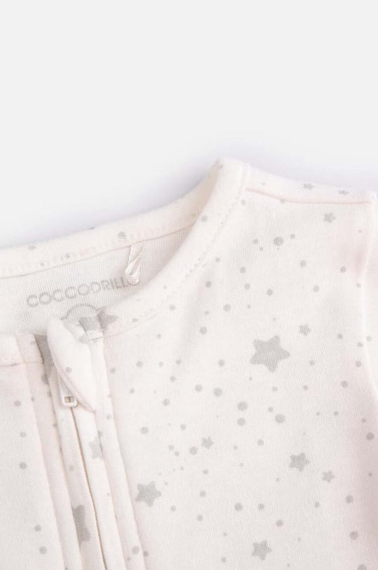 Chłopiec Coccodrillo śpioszki bawełniane niemowlęce ZC4404101UNI beżowy