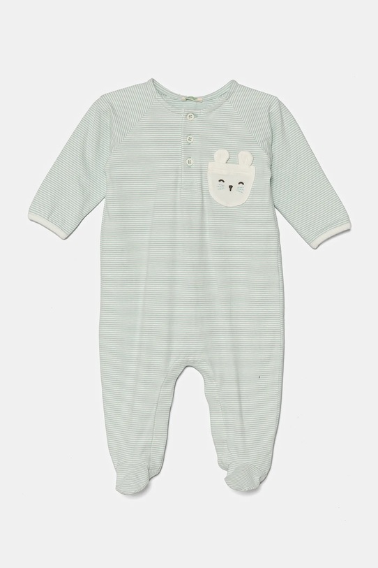 Kombinezon bez rukava za bebe United Colors of Benetton Proizvod za bebe tirkizna 3F5X0T027.W.Seasonal