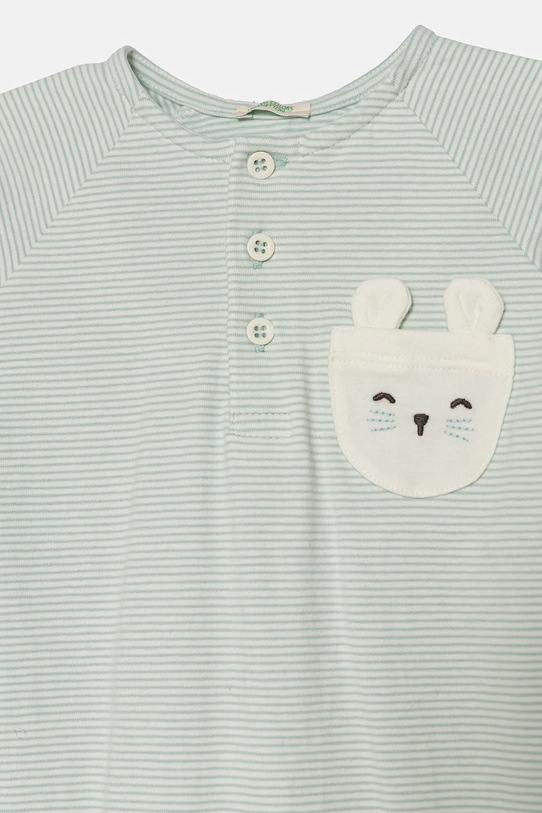 Dječaci Kombinezon bez rukava za bebe United Colors of Benetton 3F5X0T027.W.Seasonal tirkizna