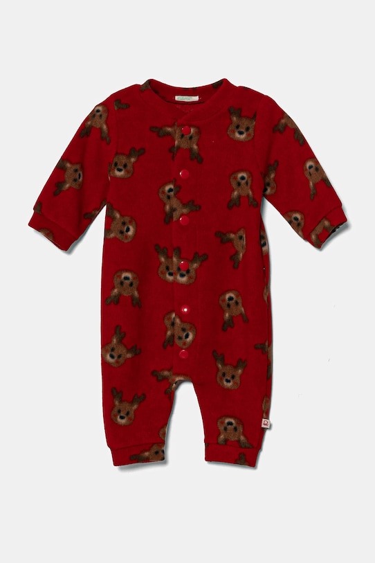 Kojenecké body United Colors of Benetton Kojenecký výrobek červená 3XGC0T02C.W.Seasonal