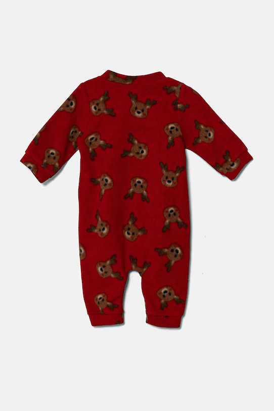 Kojenecké body United Colors of Benetton 3XGC0T02C.W.Seasonal červená AW24