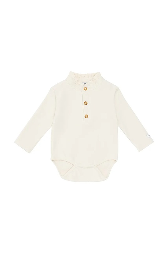 Φορμάκι μωρού Donsje Bouches Bodysuit 3033500 λευκό AW24