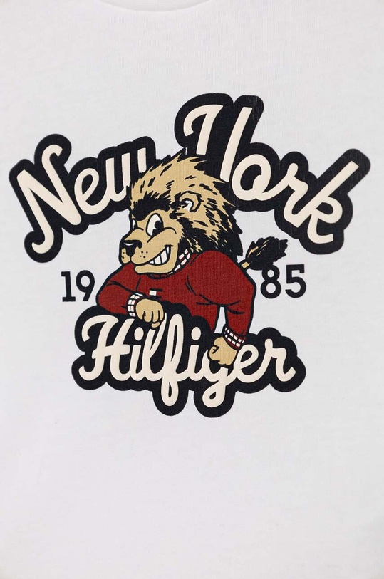 Chłopiec Tommy Hilfiger longsleeve niemowlęcy KN0KN01859.9BYH biały