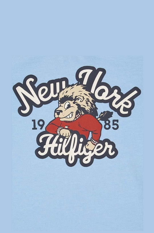 Chłopiec Tommy Hilfiger longsleeve niemowlęcy KN0KN01859.9BYH niebieski
