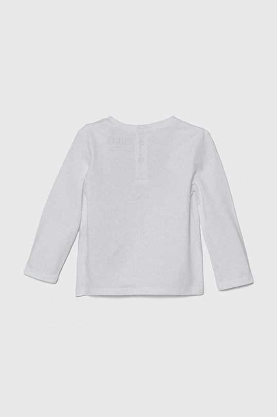 Detské bavlnené tričko s dlhým rukávom Guess I4YI02.K8HM4.9BYH biela AW24
