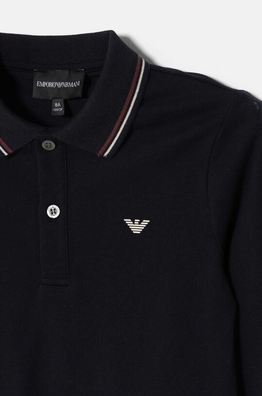 Chłopiec Emporio Armani longsleeve dziecięcy 8N4FB5.1JPTZ granatowy